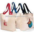 Popular oem production canvas tote bag,customized print